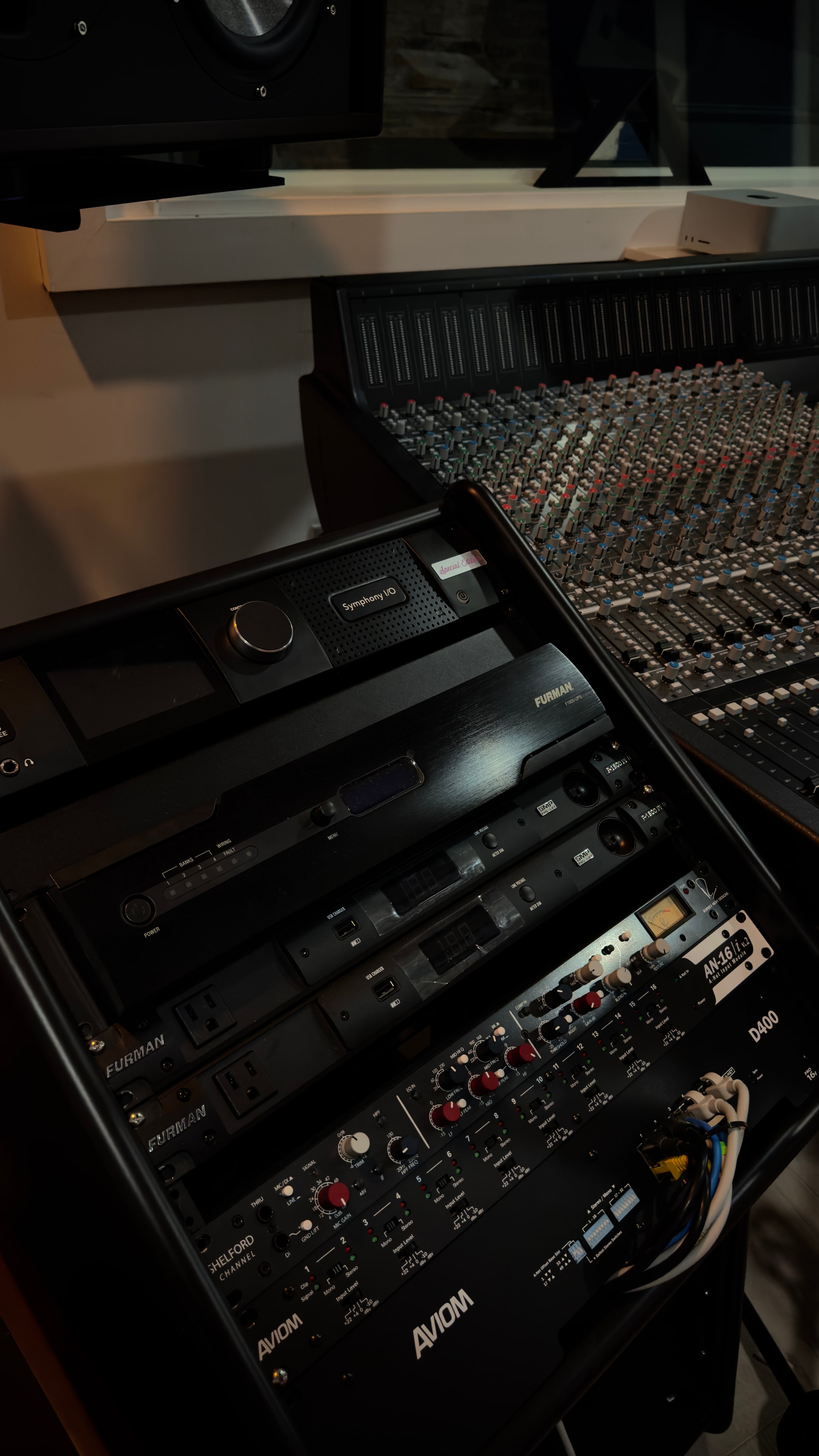 Outboard rack gear and Symphony I/O